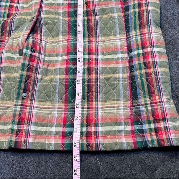 C.J.Banks by Christopher & Banks quilted plaid 🍁 snap closure 🍁 EUC 🍁 1X - Picture 4 of 11